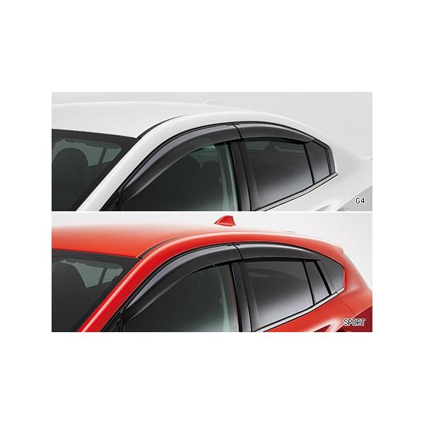 【インプレッサ・ＧＫ/ＧＴ】ドアバイザー・スバル純正部品／スバルパーツ