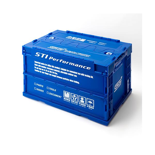 ■ＳＴＩ折りたたみコンテナM WR BLUE ver.新品商品です。 　　　　　　　　【商品番号】STSG22100230●人気の折りたたみコンテナにWRブルーが登場（Mサイズ）折りたたみコンテナに新色WRブルーが登場しました。現行品のブラ...