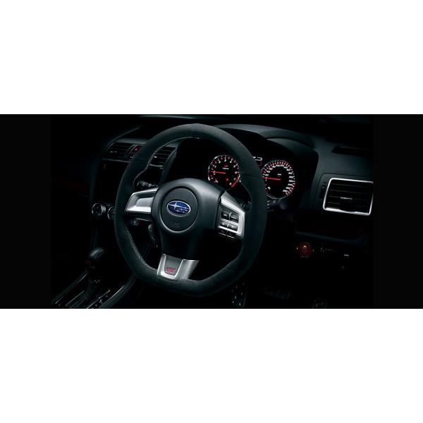スバル純正　STI ステアリングホイール（ウルトラスエード） Amazon | 【スバル純正用】STI【ステアリングホイール(ウルトラ