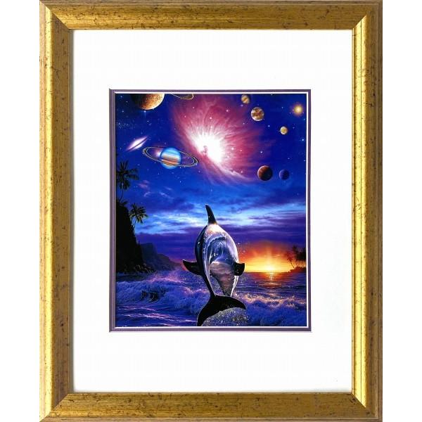 ラッセン 「オルカイブ」絵画