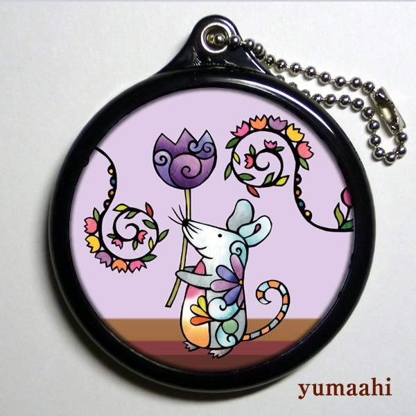 スライドミラー 野ねずみチューリップ 黒 切り絵デザイン ゆまあひmaki Buyee Buyee Japanese Proxy Service Buy From Japan Bot Online