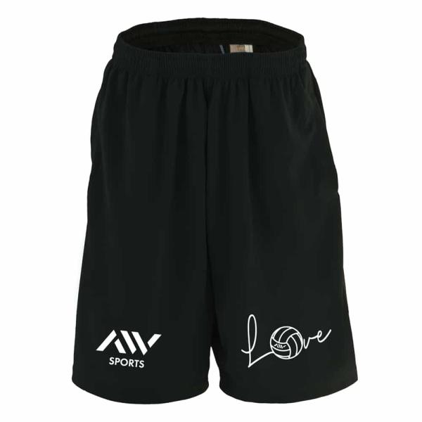 バレーボール ハーフパンツ メンズ ジュニア 「Love バレーボールロゴ」 (AW)