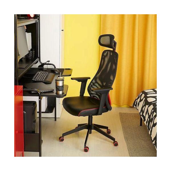 イケア（IKEA） ゲーミングチェア オフィスチェア 可動式 肘付き