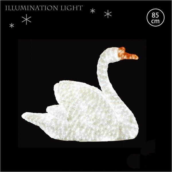 LEDクリスタルグロー スワン A 白鳥（羽上向き） /プロ施工用の