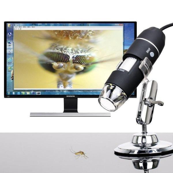 とてもくっきり 1000倍-50倍 200万画素 デジタルマイクロスコープ USB 