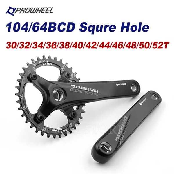 Prowheel-104bcdマウンテンバイククランク 正方形の穴 170mm Prowheel-104bcdマウンテンバイククランク 正方形の穴 170mm