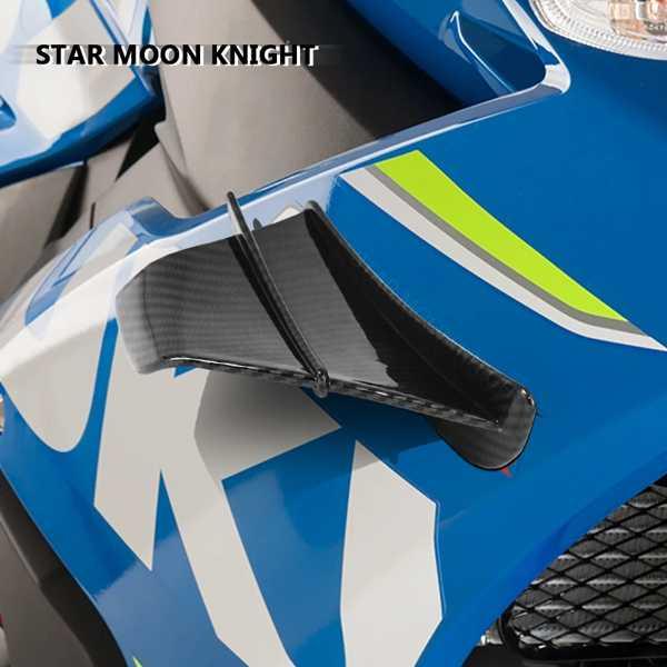 【国内即発送】 オートバイウイングレット空力翼キットスポイラースズキ用隼用 ネイルチップ・付け爪
