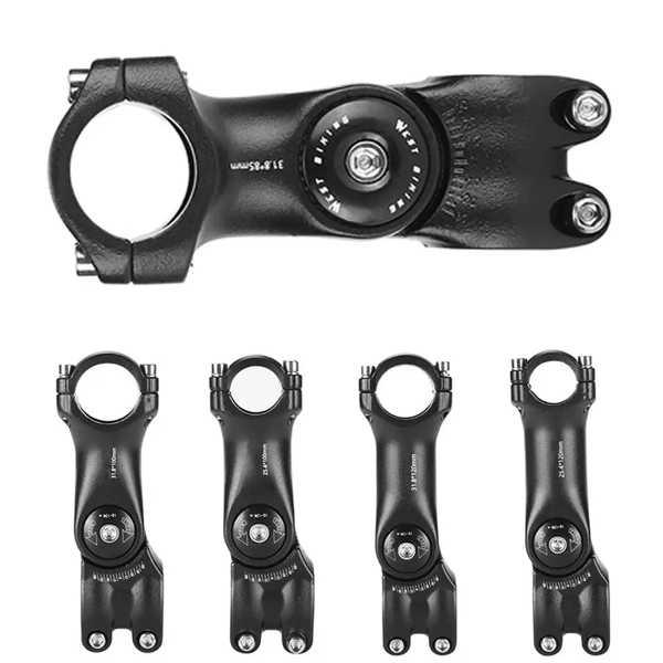 調整可能な自転車ハンドルバーステム 可変 ± 60/30 ° 角度 調整可能な自転車ハンドルバーステム 可変 ± 60/30 ° 角度