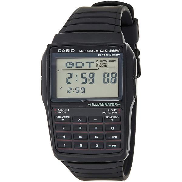 CASIO 腕時計 データバンク クォーツ DB-380 データバンク カシオ カシオ データバンク (CASIO DATA BANK) DB-380G。マットな