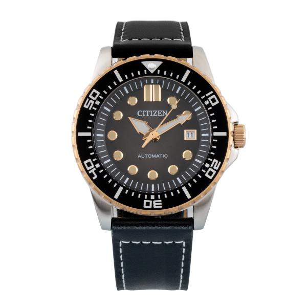 CITIZEN シチズン 腕時計 メンズ 時計 NJ0176-10E レザー 機械式 自動巻き  並行輸入品