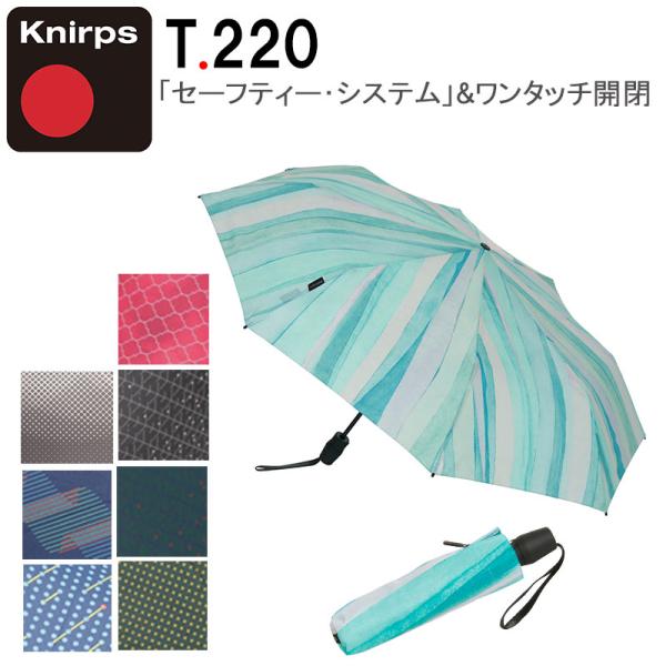 Knirps（クニルプス） T.220 Medium Duomatic Safety 折りたたみ傘