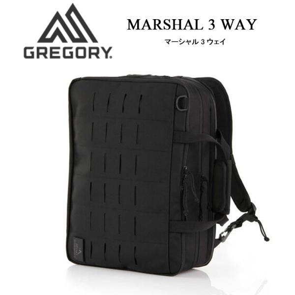 GREGORY ブラック マーシャル3ウェイバッグ GREGORY（グレゴリー） マーシャル 3ウェイ ビジネスリュック ブリーフ