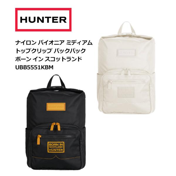 ハンター HUNTER ナイロン パイオニア ミディアム トップクリップ バックパック ボーン イン スコットランド UBB5551KBM-SDE バッグ arukikata-travel_29320015