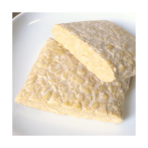 コレステロールゼロ！■品名：てんぺ■原材料：大豆、テンペ菌、酢■内容量：250g■保存方法：冷凍■製造者：株式会社 森昌食品※遺伝子組換え大豆は使用しておりません。