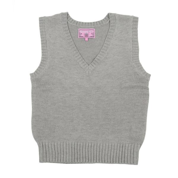 制服 ベスト TeensEver TE-16AW ベスト(杢グレー)L