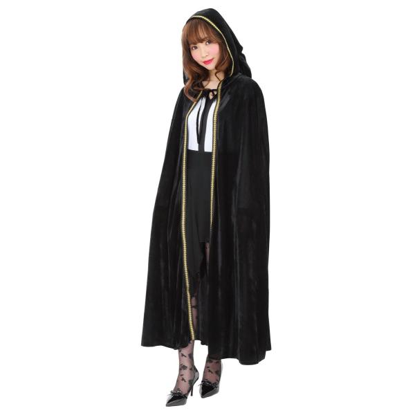ハロウィン ムーンライトウィッチマント ハロウィン 仮装 コスプレ コスチューム 衣装 女性 女 安い 簡単
