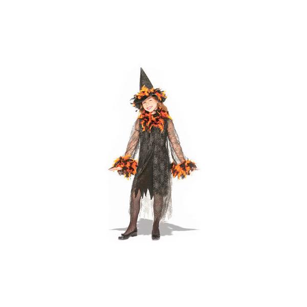 ハロウィン フェザードウィッチ Mサイズ 120cm〜140cmサイズ対応 ハロウィン 2023 HWZ仮装 コスプレ コスチューム 衣装 子供 女 安い 簡単