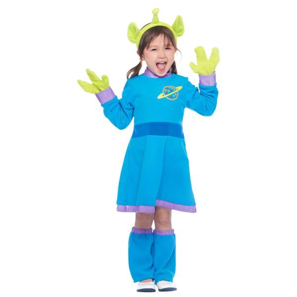 子ども用エイリアンガール M 1 140cm対応 トイ ストーリー ディズニー Disney ハロウィン キッズ 女の子用 仮装 衣装 コスチューム Buyee 日本代购平台 产品购物网站大全 Buyee一站式代购 Bot Online