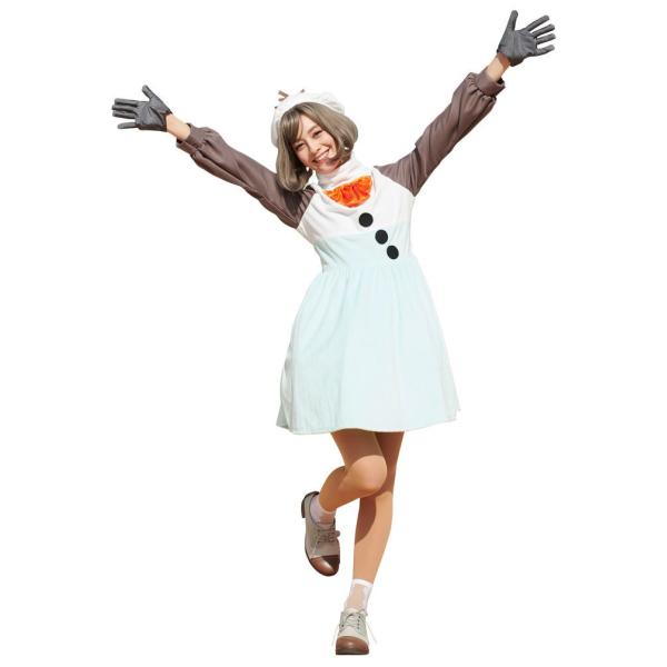 大人用オラフ アナと雪の女王 ディズニー Disney ハロウィン レディース 仮装 衣装 コスチューム コスプレ Buyee Buyee บร การต วกลางจากญ ป น ซ อจากประเทศญ ป น