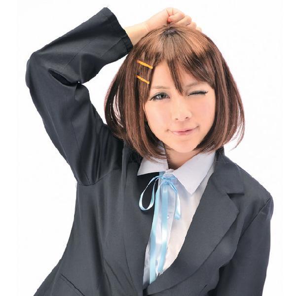 コスプレウィッグ ウィッグ コスプレ 軽音部JK ボブ