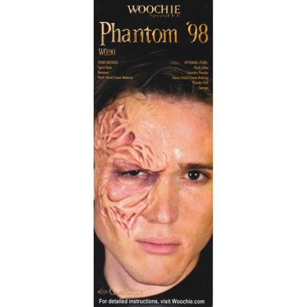 米国シネマシークレット社製 仮面を外したオペラ座の怪人の真実…特殊メイクキット WO210｜WOOCHIE Phantom'98