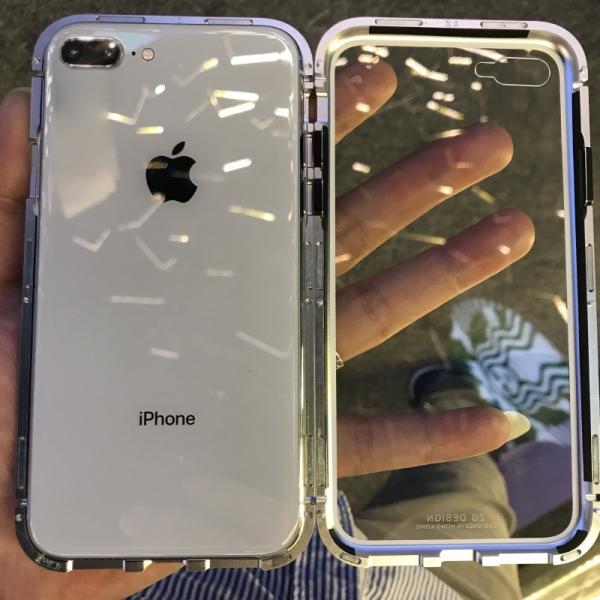 Iphone Se 第2世代 Iphone7 8 アルミバンパーケース 贅沢透明ガラスプレート Iphone7plus Iphone8plus合金フレーム マグネット吸着式 メタル金属 Buyee Buyee Japanese Proxy Service Buy From Japan Bot Online