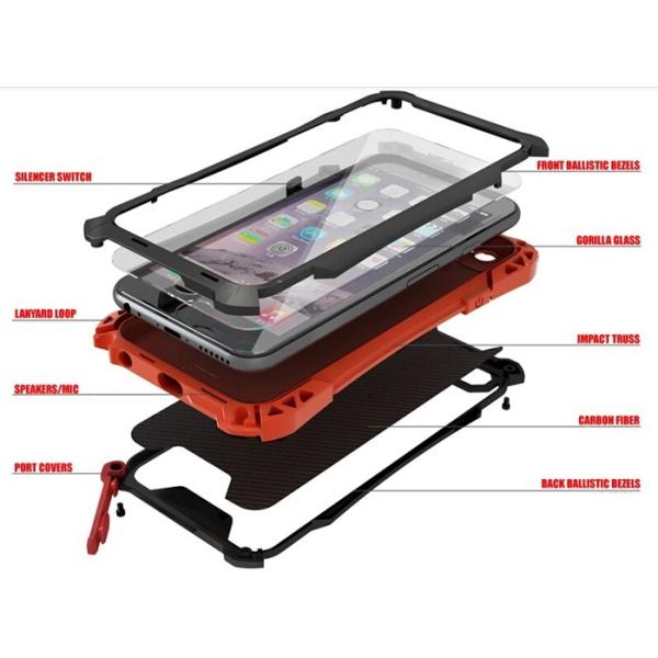 Iphone6 Iphne6s ケース 最強メタルカバーiphone6plus Iphone6splus Amira 防滴防塵耐衝撃超頑丈金属合 Buyee Buyee Japanese Proxy Service Buy From Japan Bot Online