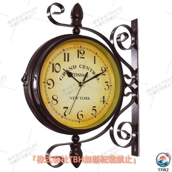 庭の時計 屋外防水庭の時計 レトロな3dステレオ12インチ樹脂壁時計 THKJ ハンギングホームキッチンリビングルーム装飾壁時計 おしゃれ 空間になじむ 見やすい
