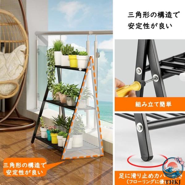 �v�����^�[�X�^���h �K�[�f�����b�N  ���O �K�тȂ�(3�i-60cm�� �u���b�N ������� ��ԂɂȂ��� �g���₷�� �ȃX�y�[�X �������� �l�C ���K ���[���₷�� ���i�摜2