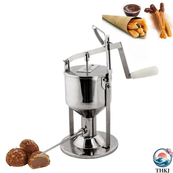 ? 1、製品情報：充填グラム数：Min.2G、充填精度：±1g、材質：304ステンレス鋼、容量：5L、製品サイズ：51*23*23cm。ロングノズルサイズ：0.7*20cm。 1つのロングノズル? 2、高品質の304ステンレス鋼で作られてお...