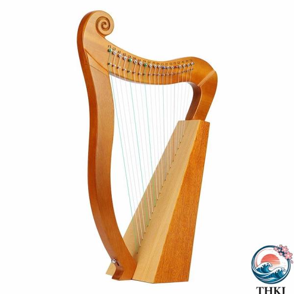 【プレザントトーン】絶妙なデザイン、伝統とファッションのコンビネーション。楽器は温かみのある声で心地よい音色です。ハープのエッジは丸みを帯びているため、より安全でグリップが快適です。弦をはじくと、振動がバレル本体に直接入り、共鳴・反射するこ...