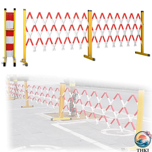 ? 【高品質素材】伸縮 バリケード 高強度の素材で作られており、耐久性に優れており、屋外や産業環境での長期間の使用に適しています。軽くて持ち運びやすいだけでなく、安定性にも優れています。? 【格納式デザイン】伸縮フェンス 屋外 折りたたみ式...