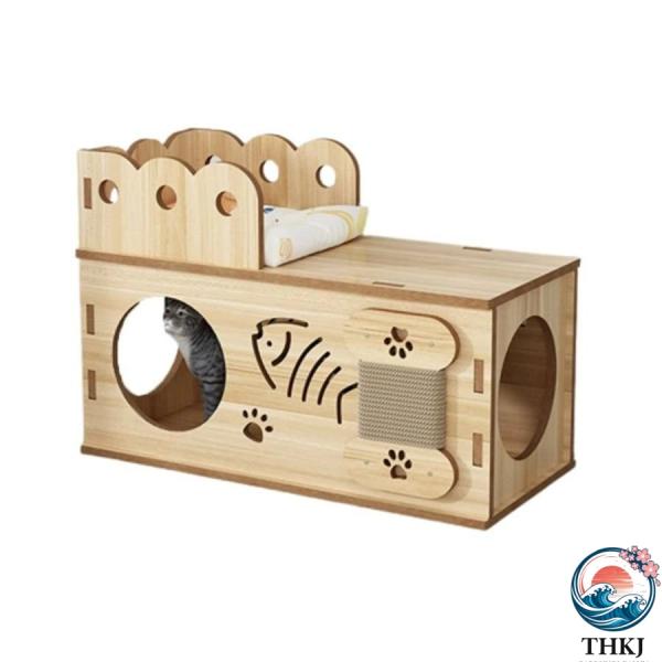 【素材・安心】素材は木製で、天然素材で環境にやさしい。高品質の安全素材のため、安心して遊ぶことが出来ます。【愛猫にお気に入りのトンネルを】カシャカシャ音に猫ちゃんはやみつき！ トンネルをくぐり抜けたり、隠れて遊んだり、いろんな遊びができる自...