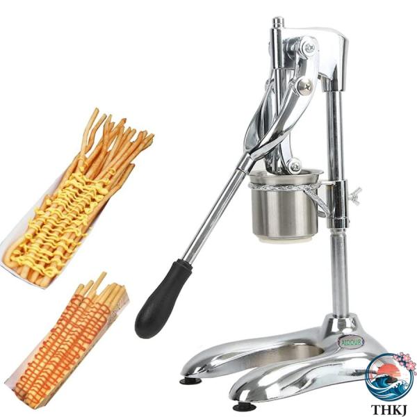 フライドポテト機 フライドポテト器 手動式 フライドポテト  メーカー 機械 30CM フライドポテト押出機 業務用 W20×L26×H45cm 使いやすい 便利 多用途
