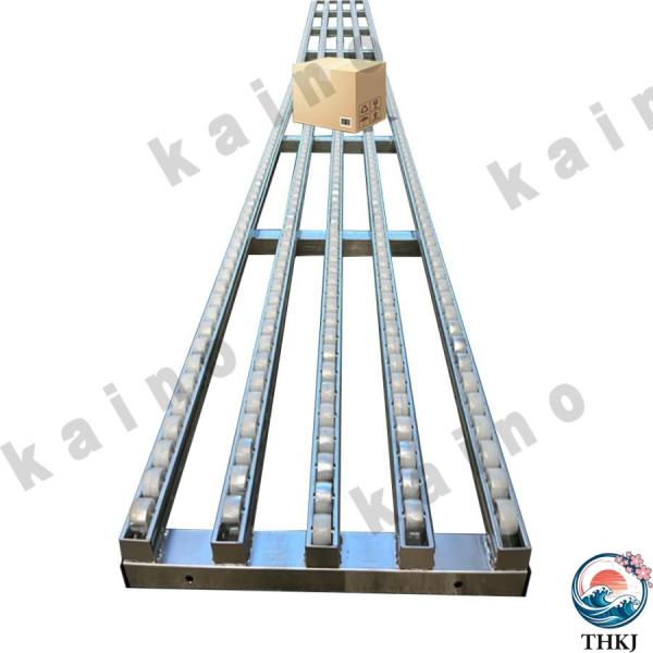 【耐久性に優れた構造】この無動力ローラーコンベヤスライドは、スチールフレームにより非常に頑丈で、耐荷重アップグレード、厚みのある素材。クロスバー補強、強力溶接、封止溶接と丁寧な研磨。ローラーはABSエンジニアリングプラスチックで作られており...