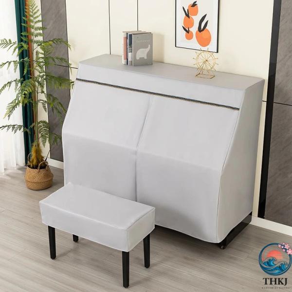 ★【サイズ】ピアノカバー：間口148-153cm通用 、椅子カバー(一人掛けタイプ)：長さ約55〜60cm、幅約35〜40cm通用、椅子カバー(二人掛けタイプ)：長さ約75〜80cm、幅約35〜40cm通用。 ★【素材】良質なスエード風の生...