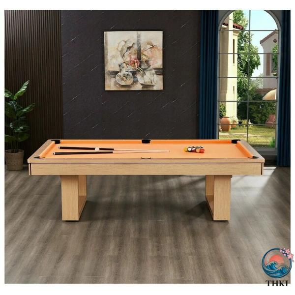 商品名 家庭用ビリヤード台標準型商用大理石ビリヤード台室内アメリカ式多機能テーブル黒八球ケース  商品説明 高級木製デザイン：シンプルでエレガントなデザインが、どんなインテリアにも調和し、長く愛用いただけます。高品質の仕上がり：耐久性のある...