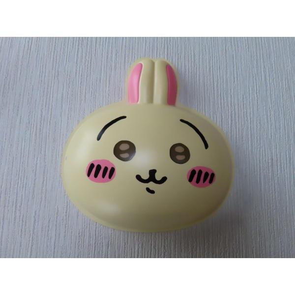 お面　うさぎ　ライトイエロー　小澤亜李　ナガノ　テレビアニメ　フジテレビ　ちいかわ　おめん