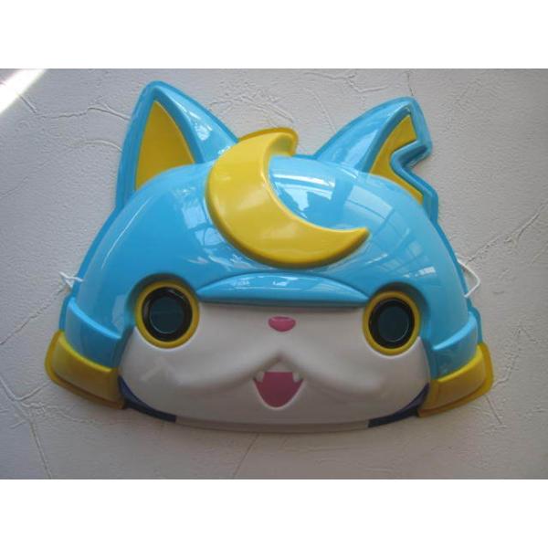 お面　妖怪ウォッチ　ブシニャン　小桜エツコ　アニメ　お祭り　縁日　お祭り　おめん　武士　ネコ　猫
