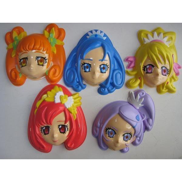 キャラクター お面セット お面 ドキドキ!プリキュア 5個セット ドキプリ 2013年 東映