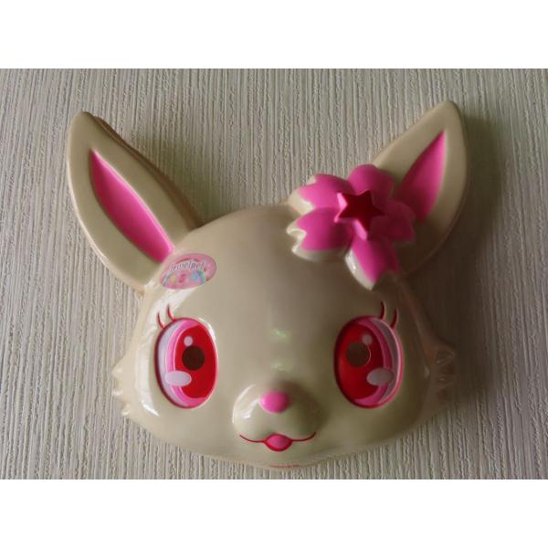 お面　ジュエルペット　ルビー　紅玉　ウサギ　ニホンウサギ　齋藤彩夏　2010年　お祭り　サンリオ　sanrio　おめん