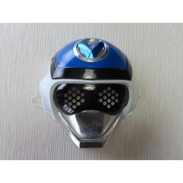 お面　超新星フラッシュマン　ブルーフラッシュ　ブン　石渡譲浩　1986年　昭和レトロ　東映　スーパー戦隊シリーズ　おめん