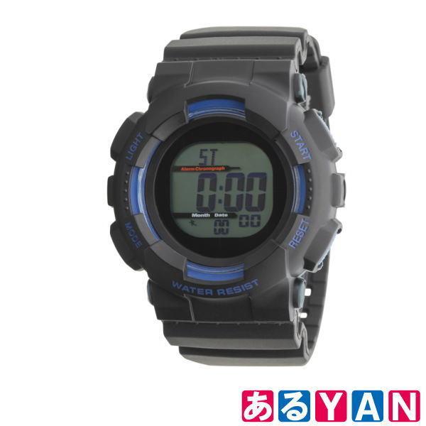 クレファー 腕時計 Fdm7865 Bl ブルー 電波ソーラー 5気圧防水 デジタルウォッチ 両極対応電波時計 新品 送料無料 D04ptga あるyan 通販 Yahoo ショッピング