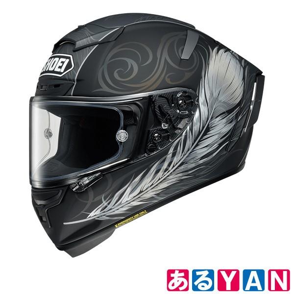 SHOEI ヘルメット X-Fourteen KUJAKU TC-5 (BLACK/GREY) マットカラー