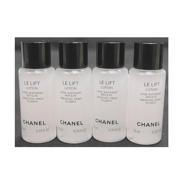 ■AE■シャネル ル リフト ローション 10ml×4本 ハリ・弾力ケア 化粧水 まとめ売り サンプル CHANEL 新品 送料無料