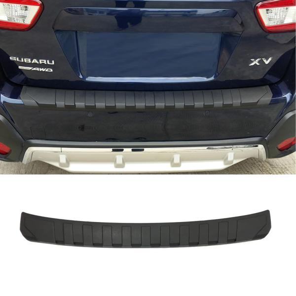 リアバンパープロテクターガードアクセサリートリムカバー Subaru XV Crosstrek 2018-2023 車用リアバンパーカバー 傷に強いトランクドア