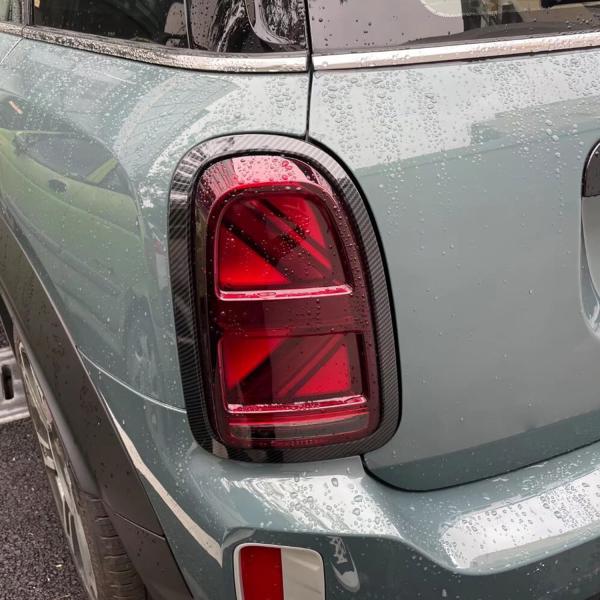 BMW MINI ミニ クロスオーバー F60 に適用テールライトカバー リア テールランプカバー ガーニッシュ 外装アクセサリー カスタムパーツ カーボン
