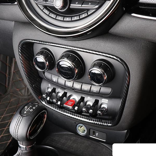 BMW MINI ミニ クラブマン F54 に適用センター コンソールパネル エアコンパネル エアコン スイッチ カバー アクセサリー ガーニッシュ 内装パー