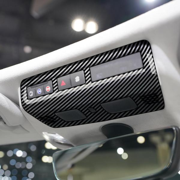 シボレー コルベット C8 8代目 2020~2023に適用リーディングランプ カバー ルームランプ 室内ランプ パネル フレーム ガーニッシュ カスタム内装