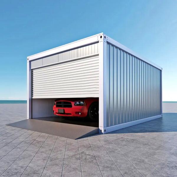 シャッターガレージ 車１台分で設置可能 2.5×4ｍ 色変え無料 全国ＯＫ コンテナ プレハブハウス ユニットハウス 倉庫/物置/納屋/バイク/セキュリティ/自転車置き場/カーポート arvasshop_khouse176